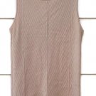 Amanda Smith Beige Women's Tank Top Sleeveless Size Small 014