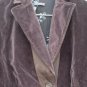 St Emile Brown Women's Jacket Blazer Lined Front Button Pockets Size 10  008