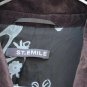 St Emile Brown Women's Jacket Blazer Lined Front Button Pockets Size 10  008