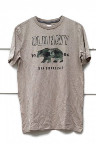 Old Navy Brown San Fransisco Bear 1994 Shirt Short Sleeve Crew Neck XXL   005