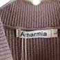 Amarmia Purple Women's Knit Sleeveless Top Blouse Pullover Large 030