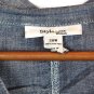 Style & Co Blue Blue Women's Long Sleeve Top Blouse Roll Tab  20W 026