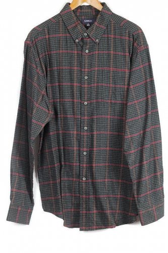 Croft & Barrow Multicolor Men's Long Sleeve Shirt Button Down Large 014