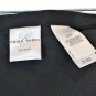 Emma James Black Women's Short Skirt Pleated Slits Beads Zip Closure 20W 034
