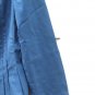 Talbots Women's Blue Pleated Top Blouse Front Button Size 12   003
