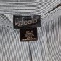 Rafaella White Black Women's Striped Dress Pants Zip Hook & Eye Closure 10 056