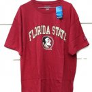 Champion Authentic Athletic Apparel Red Men's Florida State Tee Shirt Sz XL  001
