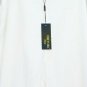 For Cynthia Women's White Pants Side Zip Lined 100% Linen Size PXL  002