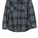 Freedom Foundry Men's Blue Plaid Long Sleeve Shirt Front Pocket Button M 016 Freedom Foundry Men's Blue Plaid Long Sleeve Shirt Front Pocket Button M 016