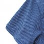 Straight Faded Men's Striped Navy White Tee Shirt Crew Neck Size Small 002