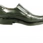 George Men's Casual Black All Man Made Slip On Loafer Bicycle Toe Shoes Size 8.5