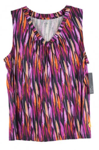 Apt 9 Essentials Multicolor Women's Tank Top Blouse Sleeveless Pullover OX 023