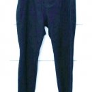 Women's Black Leggins Lounge Pants Slip On Size XL   001
