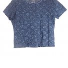 Lucie Ann II Blue Women's Lace Top Blouse Short Sleeve Pullover 2X 041 Lucie Ann II Blue Women's Lace Top Blouse Short Sleeve Pullover 2X 041