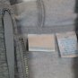 PROSPIRIT Gray Women's Sweatshirt Hooded Zip Drawstring 1X 048