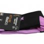 Copper Flux Purple Black Unisex Anti Fatigue Compression Socks L/XL 007