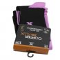 Copper Flux Purple Black Unisex Anti Fatigue Compression Socks L/XL 007