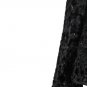 Maggy London Black Women's Lace Metallic Shimmery Long Sleeve Light Blazer 058