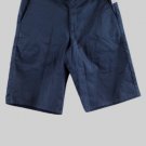 IZOD Navy Blue Boys Uniform Short Zip Button Closure Size Regular 16 012