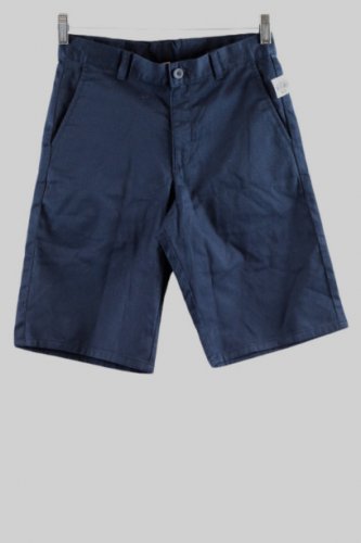 IZOD Navy Blue Boys Uniform Short Zip Button Closure Size Regular 16 012