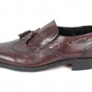 Freeman Free-Flex Brown Men's Shoes Slip On Loafer Leather Upper Tassel Wingtip Freeman Free-Flex Brown Men's Shoes Slip On Loafer Leather Upper Tassel Wingtip