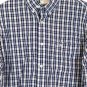 Dockers Check Men's Dress Shirt Long Sleeve Button Down Large 016