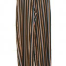 Pieces Striped Multicolor Women's High Waist Belted Buckle Pants Size Small 010 Pieces Striped Multicolor Women's High Waist Belted Buckle Pants Size Small 010