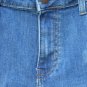 Fashion Nova Khloe II Blue Denim Women's Jean Shorts Ripped Size 9  014