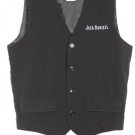 Bishop Jack Daniel's Black Men's Sleeveless Dress Suit Vest Medium 004