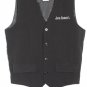 Bishop Jack Daniel's Black Men's Sleeveless Dress Suit Vest Medium 004