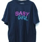 Fashion Nova Black Wild Girl Top Tee Shirt Short Sleeve Crewneck Size XL   014