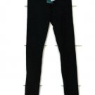 H & M Girl Black Stretch Elastic Waist Leggings Pull Up  Size 16  004