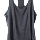 Amazon Essentials Black Women's Racerback Tank Top Pullover Large 053