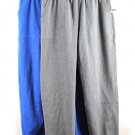 Athletic Works Gray Blue Boys 2 Pack Casual Jersey Cinch Pants Large 007