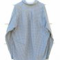 Tommy Hilfiger Mens Long Sleeve Dress Shirt Plaid & Checks Gray Green XL 012