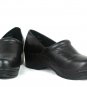 G H Bass & Co Melinda Women's Clogs Mules Black Leather Slip On Size 9 M