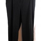 Notations Black Women's Dress Pant Front Zip Button Closure 2X 055