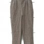Fashion Nova Plaid Brown Women's Executed The Task Plaid Trousers Size M   012
