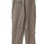 Fashion Nova Plaid Brown Women's Executed The Task Plaid Trousers Size M   012