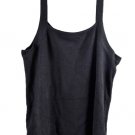 Venezia Jeans Black Women's Strappy Sleeveless Top Blouse Sequins 14/16 059