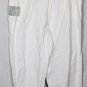 Sag Harbor White Women's Cropped Pants Tie Waist Size 22W 035