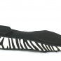 Ellen Tracy Alpine Women's Ballet Flats Black & White Real Cow Hair Size 8 M