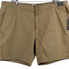 Mutual Weave Brown Men's Chino Board Short Size 48 004