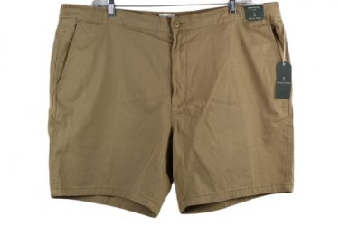 Mutual Weave Brown Men's Chino Board Short Size 48 004