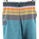 George At The Knee Striped Men's Board Shorts Medium 005