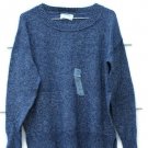 Old Navy Blue Women's Knit Long Sleeve Shirt Crewneck Pullover Size Small  016