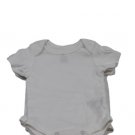 Little Star Organic White 4 Pack Baby Unisex Bodysuit 0-3 Months 053