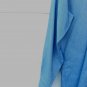 Land's End Men's Trim Fit Blue Long Sleeve Shirt Button Down Cotton Blend 013
