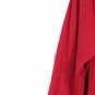 Dressbarn Red Women's Pullover Long Sleeve Shirt V Neck Size 18/20 040