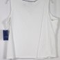 J H Collectibles White Women's 2Pc Long Sleeve Dress Shirt & Tank 3X 026